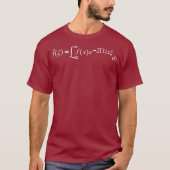 Fourier Transform Equity Physics Science T-Shirt (Vorderseite)