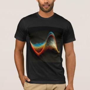 Fourier Transform Sine Wave T-Shirt