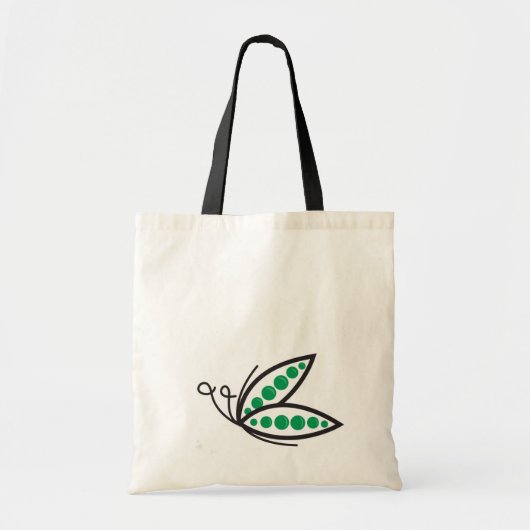 Fourre-Kundenwerber papillon Kundenwerberbaumwolle Tragetasche (Vorne)