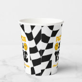 Fourteen Is A Vibe Retro 14th Birthday Party Pappbecher (Rechts)