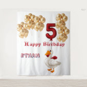 Fourth Birthday  Wandteppich (Vorderseite)