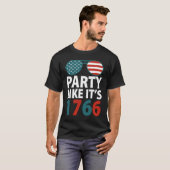 Fourth Of July Party Like It Is 1776 Independece D T-Shirt (Vorne ganz)