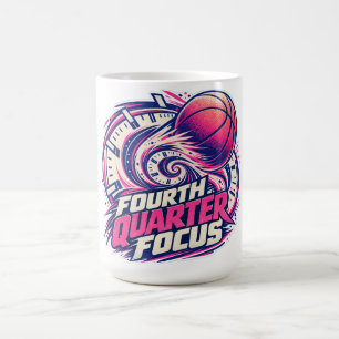 Fourth Quarter Focus Basketball Kaffeetasse