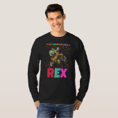 Fourthagradesaurus Rex Rex Vierter Grad T-Shirt (Vorne ganz)