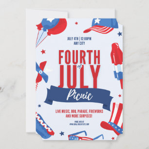 #FourthOfJulyPicnicLiveParadeFireWorksSurpises Einladung