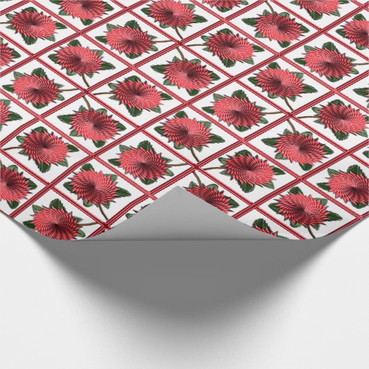 Fourway Valentines Gift Wrap Paper Geschenkpapier (Ecke)