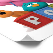 Fouryo Pocoyo Elly Pato TV 2019 Poster (Ecke)