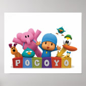 Fouryo Pocoyo Elly Pato TV 2019 Poster (Vorne)
