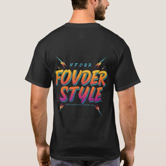 Foventer-Stil T-Shirt (Rückseite)