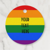 Fover Gefallen Tag Regenbogengeschenk (Rückseite)