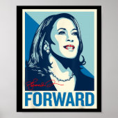 Foward Kamala Portrait Poster (Vorne)