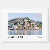 Fowey, Cornwall, England, Großbritannien, Urlaub, Magnet (Vorderseite)