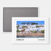 Fowey, Cornwall, England Magnet (Vorderseite/Rückseite)