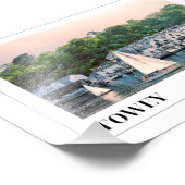 Fowey, Cornwall Fotodruck (Ecke)