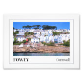 Fowey, Cornwall Fotodruck (Vorne)