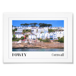Fowey, Cornwall Fotodruck