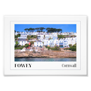 Fowey, Cornwall Fotodruck