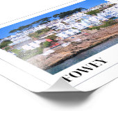 Fowey, Cornwall Fotodruck (Ecke)