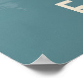 Fowey Cornwall Travel Poster (Ecke)