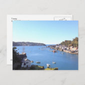 Fowey Postkarte (Vorne/Hinten)