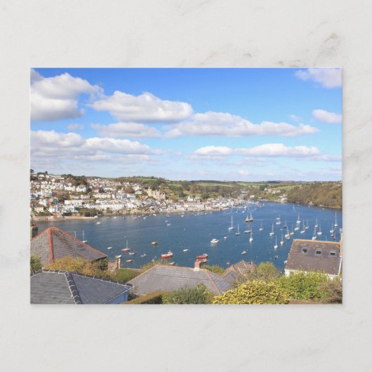 Fowey Postkarte (Vorderseite)