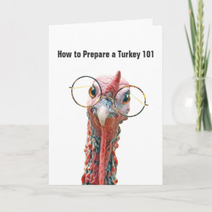 Fowl Deed Feiertagskarte