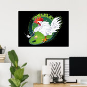 Fowl Poster (Heimbüro)