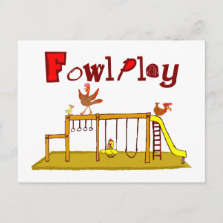 Fowl Postkarte