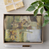 Fowl Talk von Herbert William Weekes Seidenpapier (Geschenk)