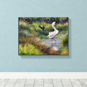"Fowl Territory" Galerie ummantelt Canvas Print Leinwanddruck (Insitu (Holzboden))