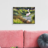 "Fowl Territory" Galerie ummantelt Canvas Print Leinwanddruck (Insitu (Wohnzimmer))