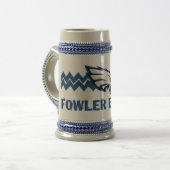 Fowler Eagles Bierglas (Vorderseite Links)