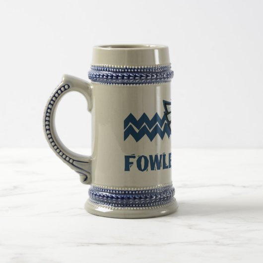 Fowler Eagles Bierglas (Links)