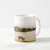 Fowler Lake im Herbst, WI Kaffeetasse (VorderseiteRechts)
