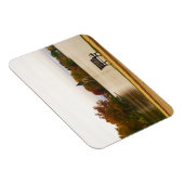 Fowler Lake im Herbst, WI Magnet (Rechte Seite)