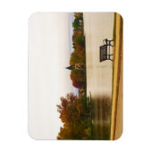 Fowler Lake im Herbst, WI Magnet (Vertikal)