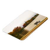 Fowler Lake im Herbst, WI Magnet (Linke Seite)