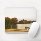 Fowler Lake im Herbst, WI Mousepad (Mit Mouse)