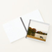 Fowler Lake im Herbst, WI Notizblock (Innenseite)