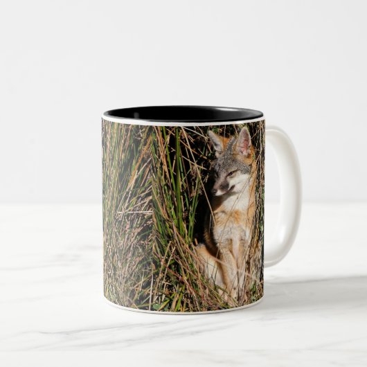 Fox-2-seitige Tasse (VorderseiteRechts)