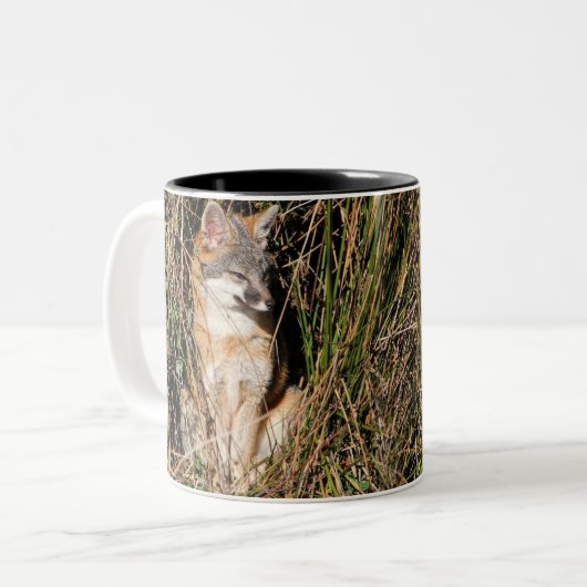 Fox-2-seitige Tasse (Vorderseite Links)