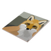 Fox 2 Tierdesign Fliese (Seite)