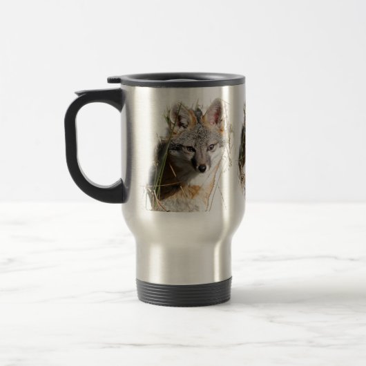 Fox 3-seitige Travel Mug Reisebecher (Links)