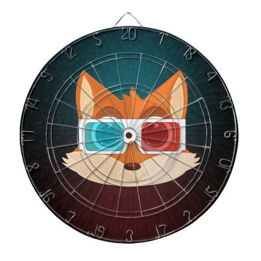 Fox - 3D Dartscheibe (vorne)