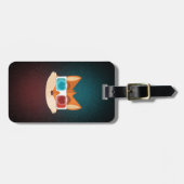 Fox - 3D Gepäckanhänger (Vorderseite horizontal)