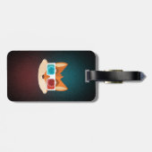 Fox - 3D Gepäckanhänger (Rückseite horizontal)