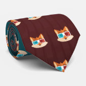 Fox - 3D Krawatte (Gerollt)