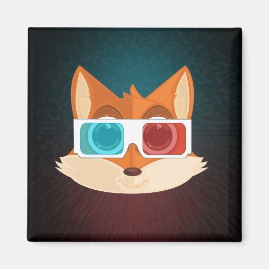 Fox - 3D Magnet (Vorne)