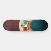 Fox - 3D Skateboard (Horizontal)
