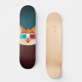 Fox - 3D Skateboard (Vorderseite)